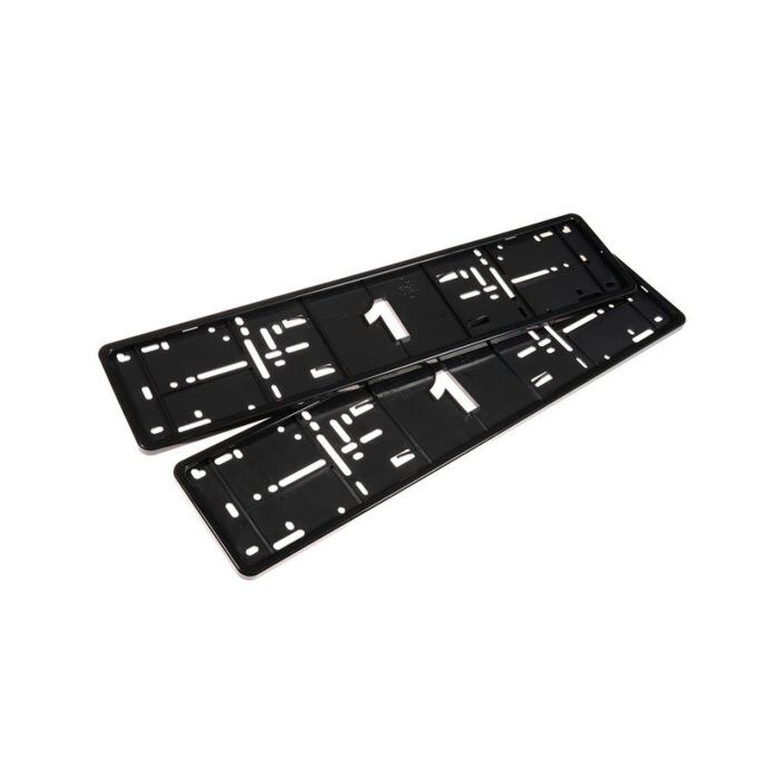 H-Gear Schwarz ABS kunststoff nummernschildhalter set (universal) | HG-AT-MONOB | A4H-TECH / ALL4HONDA.COM