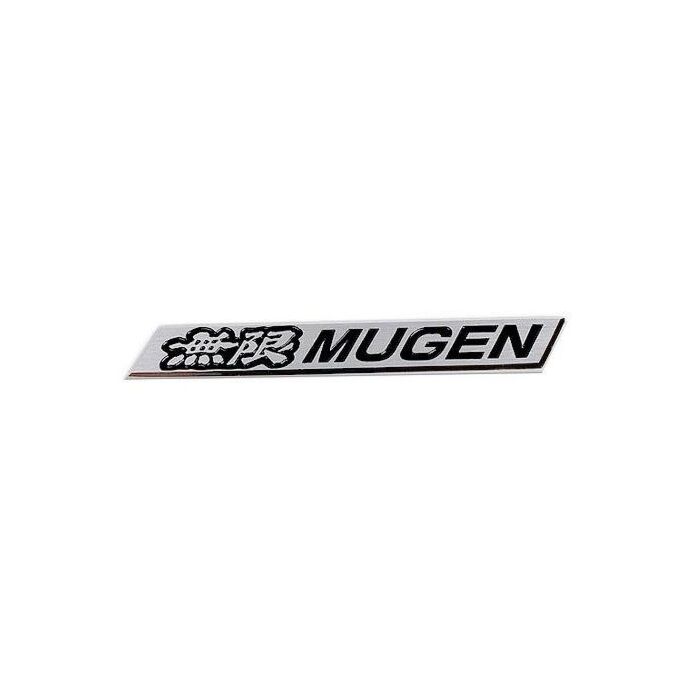 H-Gear aluminium Mugen stijl logo (universeel)