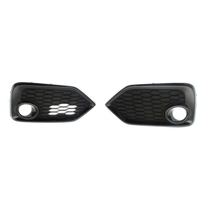 H-Gear ABS plastic mistlamp covers zwart dicht (Honda Civic 17-21 Type R Turbo FK8) | HG-HO103X133 | A4H-TECH / ALL4HONDA.COM