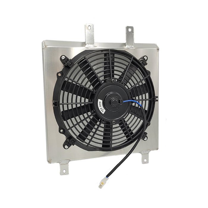 H-Gear Pro Line Aluminium koelvin slim fan shroud kit (Honda Civic 92-01/Del Sol 92-98 B/D-serie motoren) | HG-PL-FSK-C92 | A4H-TECH / ALL4HONDA.COM
