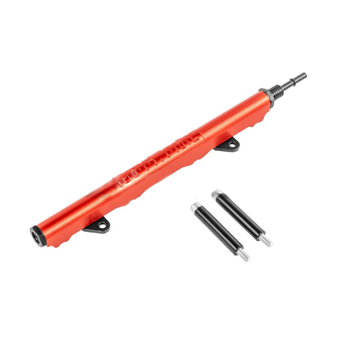 Pracworks Fuel rail red (Honda B-serie engine) | HB-FR-00 | A4H-TECH / ALL4HONDA.COM