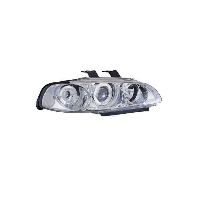 Sonar Angel Eyes koplampen E-mark Chrome (Honda Civic 92-95 2/3drs) | HL-CV9223D-C | A4H-TECH / ALL4HONDA.COM