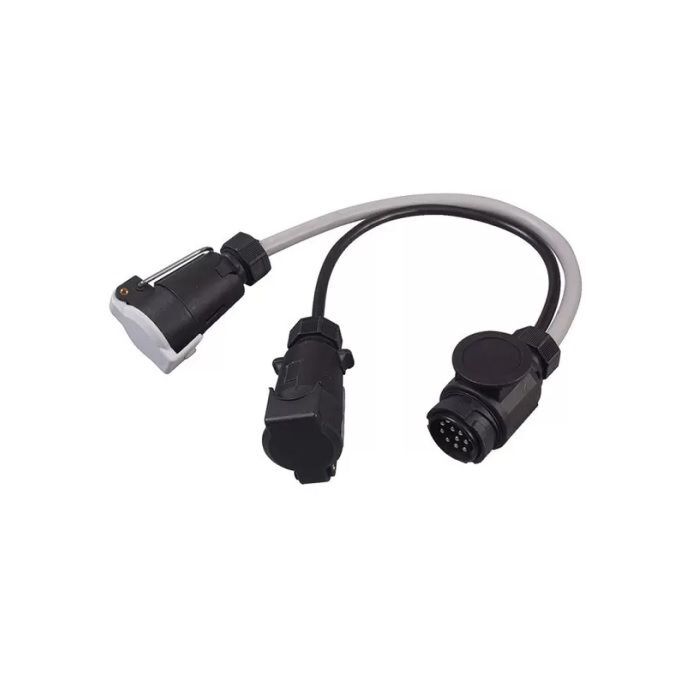 OEM Honda Conversion adaptor 13 pin (Jaeger) vehicle to 2x 7 pin trailer  (Universal) | 08L91-EG6-500 | A4H-TECH / ALL4HONDA.COM