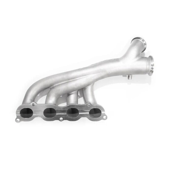Artec SUS347 Cast stainless steel turbo manifold sidewinder V-band (Honda K-series engines) | HONDAK-SW-VBAND-EX | A4H-TECH