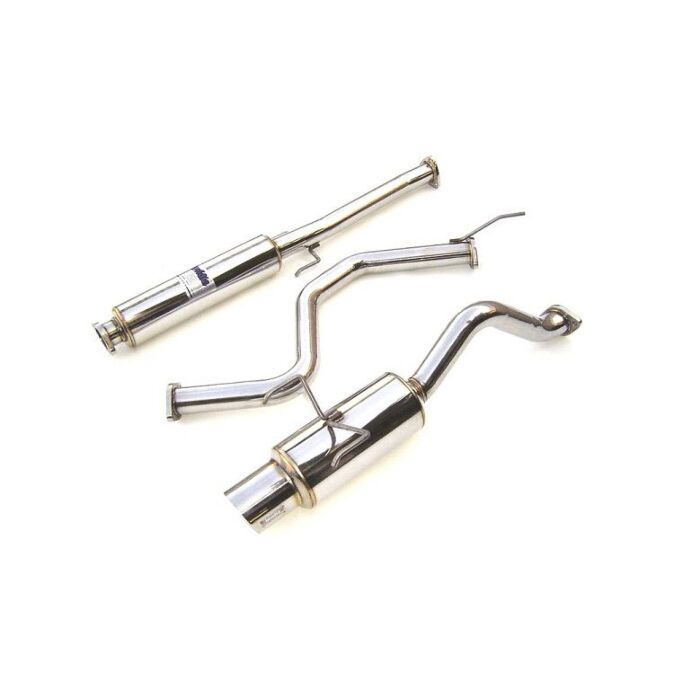 Invidia GT300 exhaust system stainless steel (Civic 96-00 3drs) | HS96HC3GTP | A4H-TECH.COM