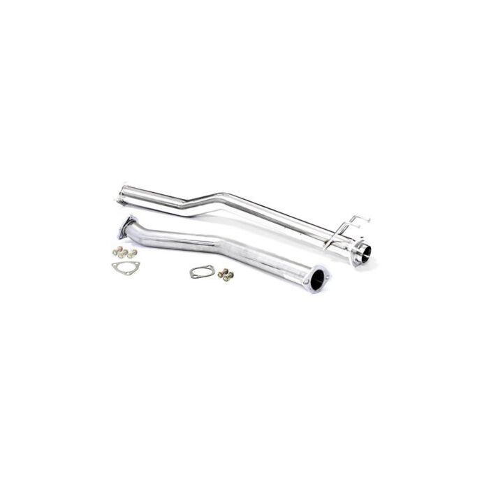 M2 sport mid section/centre section stainless steel without muffler (Civic 01-06 1.4/1.6 3drs) | M2-MHD-EP2-P | A4H-TECH.COM