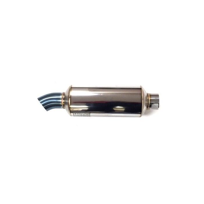 M2 Sport Toda stijl RVS einddemper 2.5" gepolijst (Universeel)