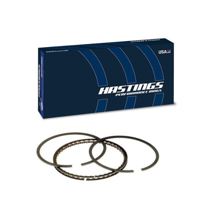 Hastings Racing piston rings set 75mm/75.5mm (D15B/D16A/D16Z engines) | HA-SC5558-0X0 | A4H-TECH.COM