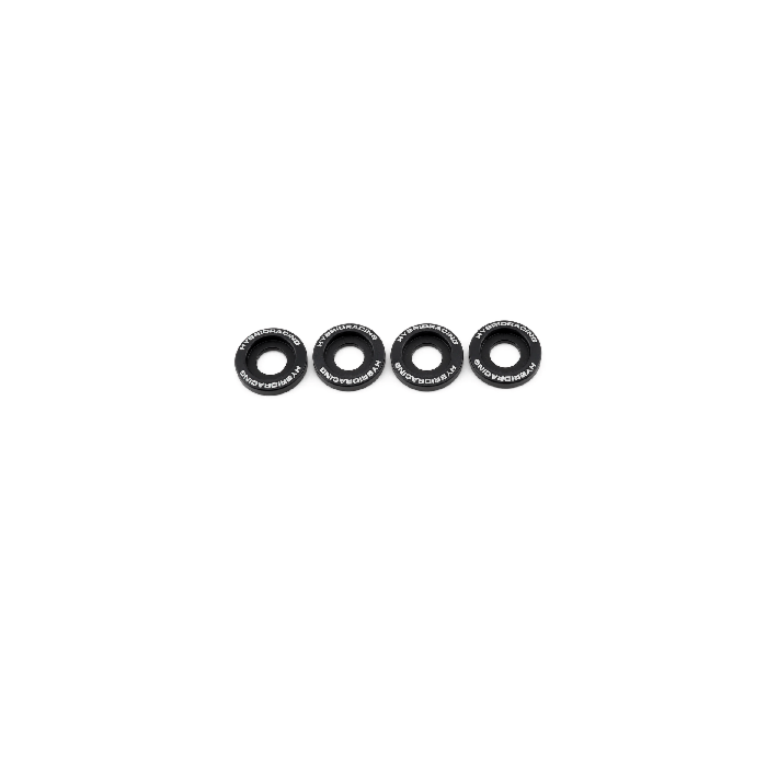 Hybrid Racing Hardware kit zwart M8X1.25mm (universeel) | HYB-DWH-00-03 | A4H-TECH / ALL4HONDA.COM