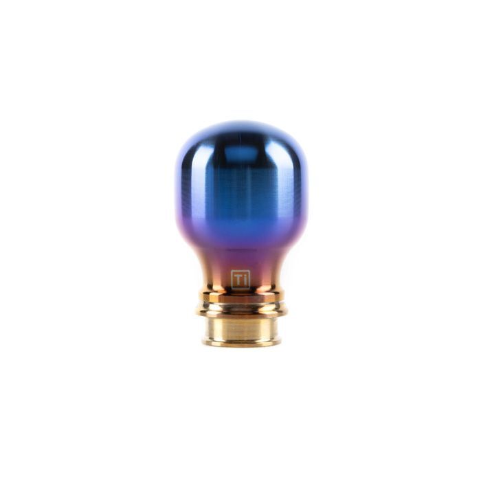 Hybrid Racing Chicane shift knob M10x1.5 burned titanium (universal) | HYB-NOB-01-28 | A4H-TECH / ALL4HONDA.COM