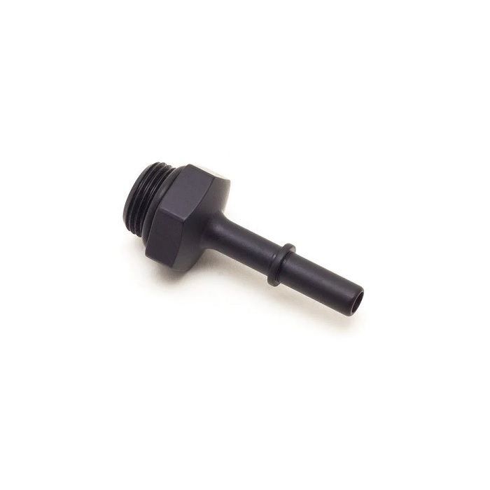 Hybrid Racing Push-on fuel fitting black (Honda Civic Si 01-05/Integra 01-06) | HYB-QDF-01-12 | A4H-TECH / ALL4HONDA.COM