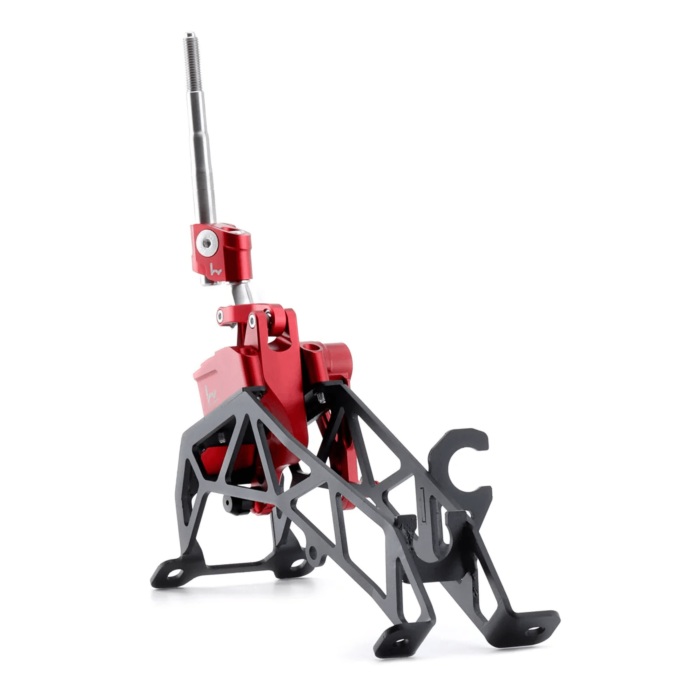 Hybrid Racing Verstelbare short shifter rood (Honda Civic 12-15) | HYB-SAS-01-66 | A4H-TECH / ALL4HONDA.COM