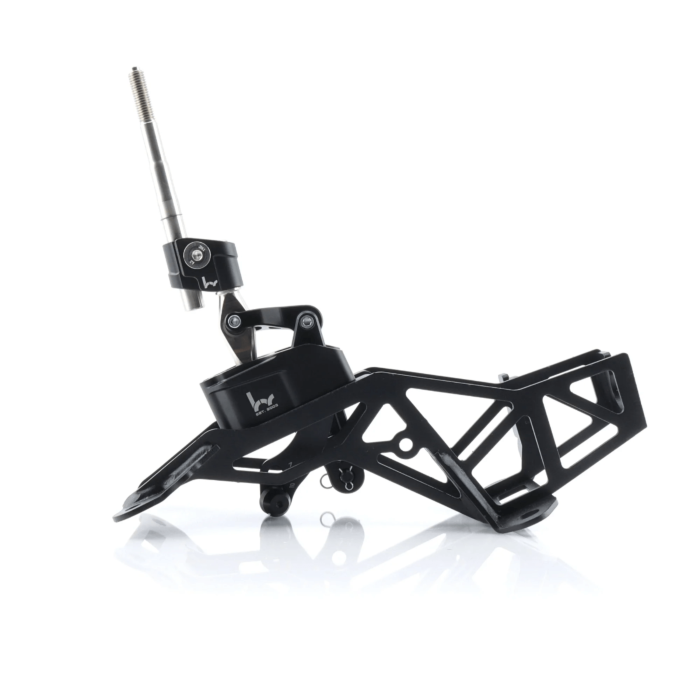 Hybrid Racing Einstellbare Performance short shifter Schwarz (Honda Fit/Jazz 15-20)