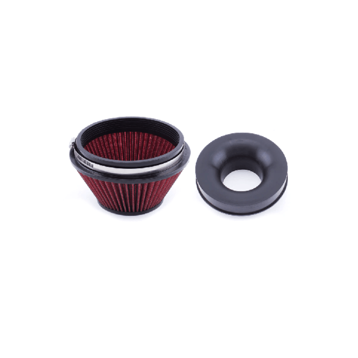Hybrid Racing Luchtfilter + velocity stack 3'' (universeel) | HYB-VSF-01-02 | A4H-TECH / ALL4HONDA.COM