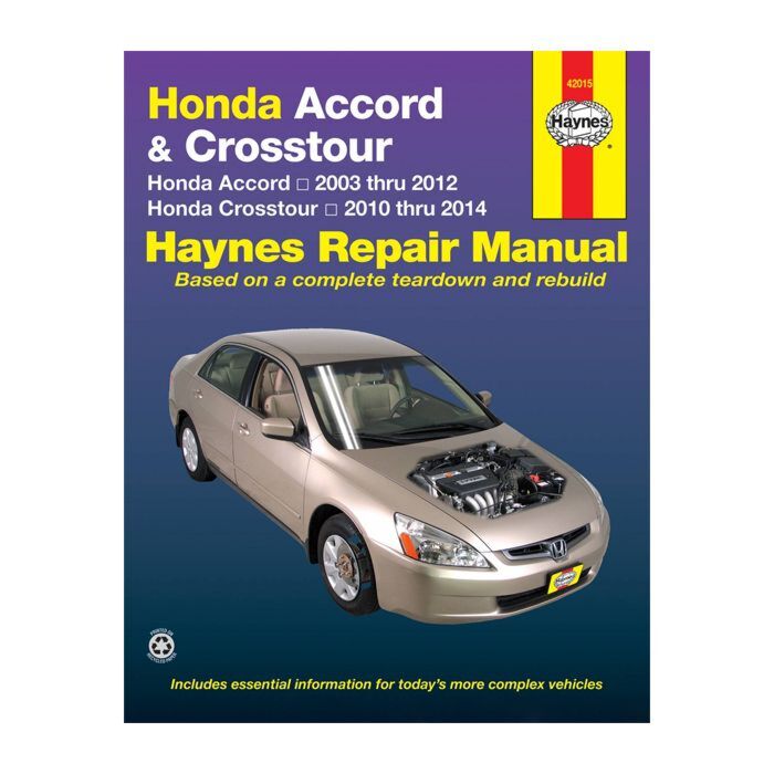 Haynes Werkstatthandbücher (Honda Accord 03-14) | HYS-42015 | A4H-TECH / ALL4HONDA.COM