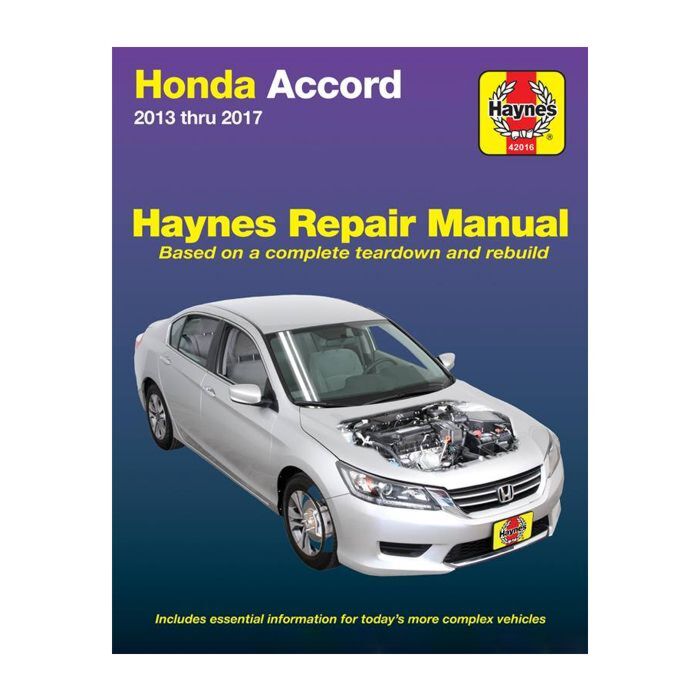 Haynes Werkstatthandbücher (Honda Accord 14-17) | HYS-42016 | A4H-TECH / ALL4HONDA.COM