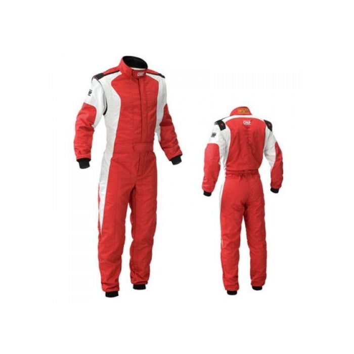 OMP overall Dart Suit red/white (universal) | IA01836063XX | A4H-TECH.COM