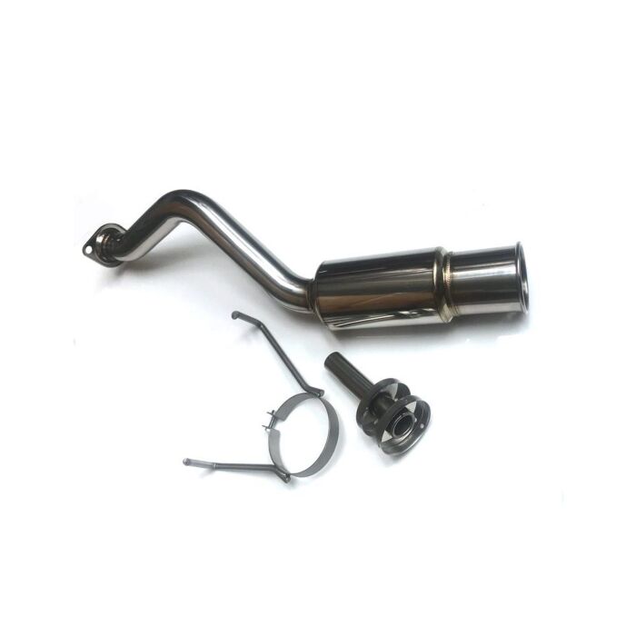 M2 Sport Pro RVS einddemper (Civic 01-06 type R 3drs) | M2-HD-EP3-RB A4H-TECH.COM