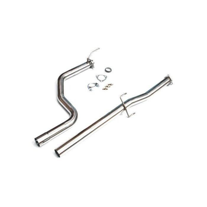 M2 Sport mid section/centre section stainless steel (Civic 92-00 2/3/4 drs) | M2-MHD-9601P | A4H-TECH.COM