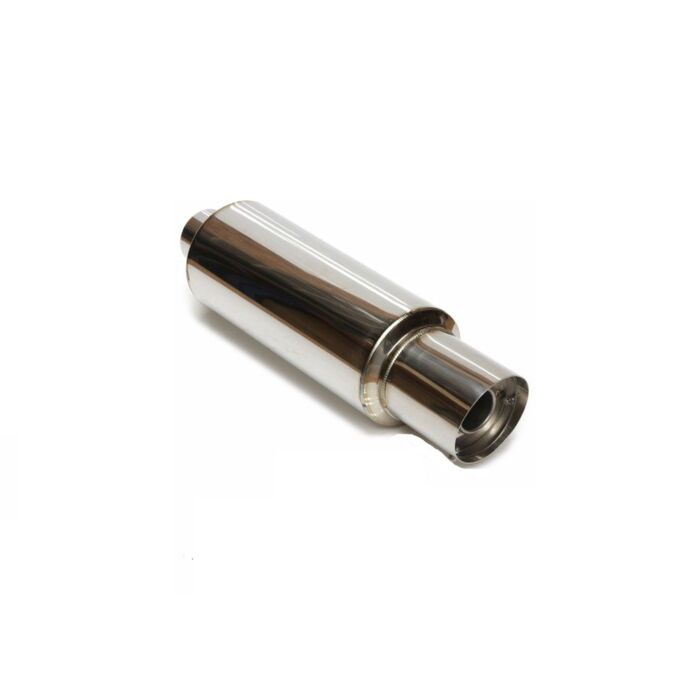 M2 Sport Toda stijl RVS einddemper 2.5" gepolijst (Universeel)