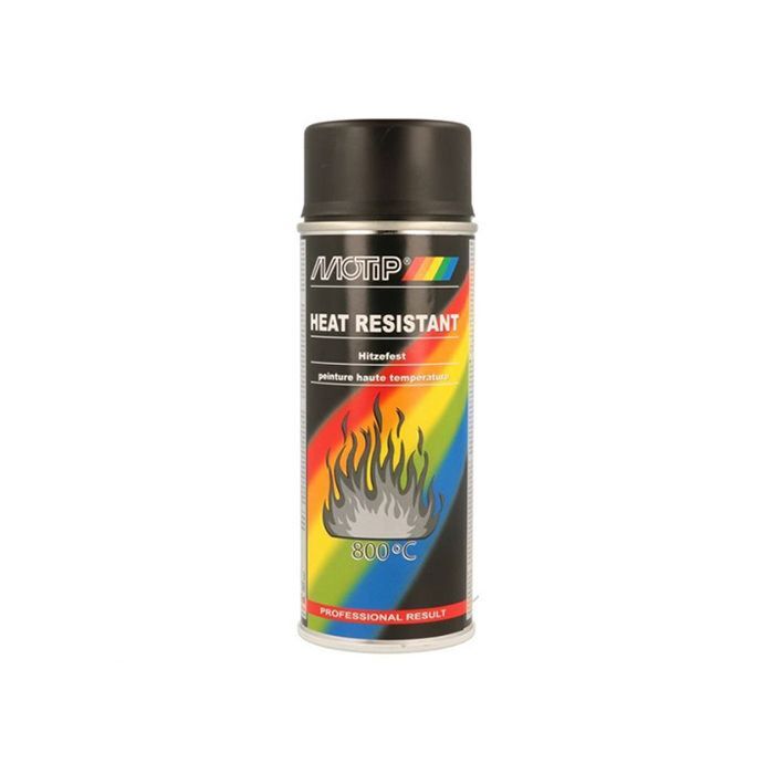 Motip Hittebestendige lak zwart 400ml (universeel) | MT-04031 | A4H-TECH / ALL4HONDA.COM