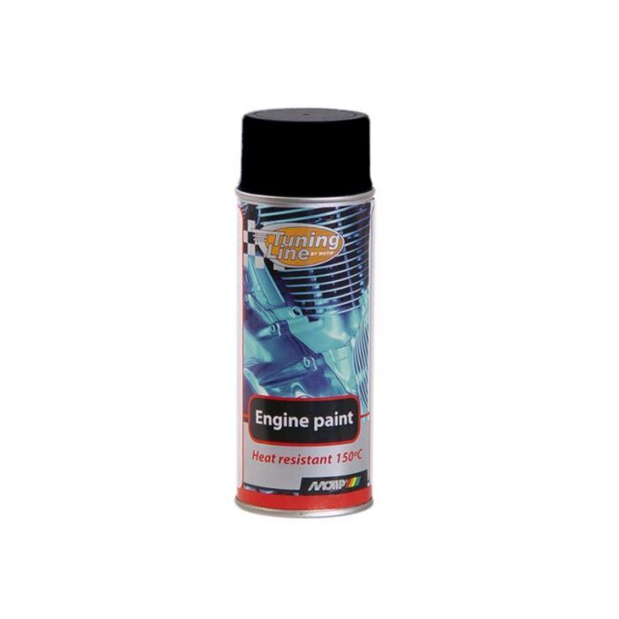 Motip Tuning-line hittebestendige lak zwart 400ml (universeel) | MT-04092 | A4H-TECH / ALL4HONDA.COM