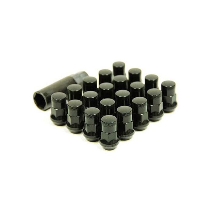 Muteki SR 35 wielmoeren ZWART (Closed end) M12x1.5 (conisch) | MU-32926BP
