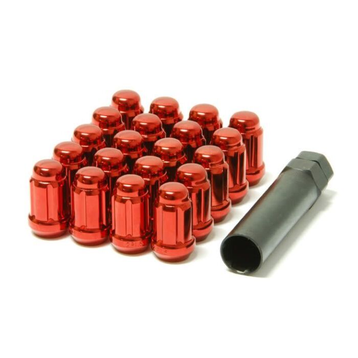 Muteki Super Tuner Wielmoeren ROOD (closed end) M12x1.5 (conisch) | MU-41886R
