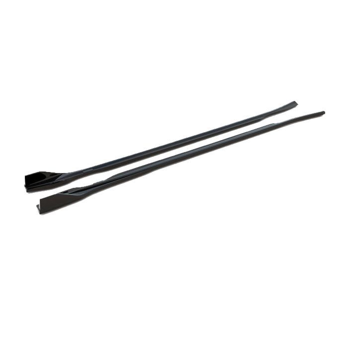 Maxton Design Side skirts diffusers V.2 glans zwart (Audi E-tron GT/RS GT 21-22) | MX-ETRON-1-RS-SD2G-GB | A4H-TECH / ALL4HONDA.COM
