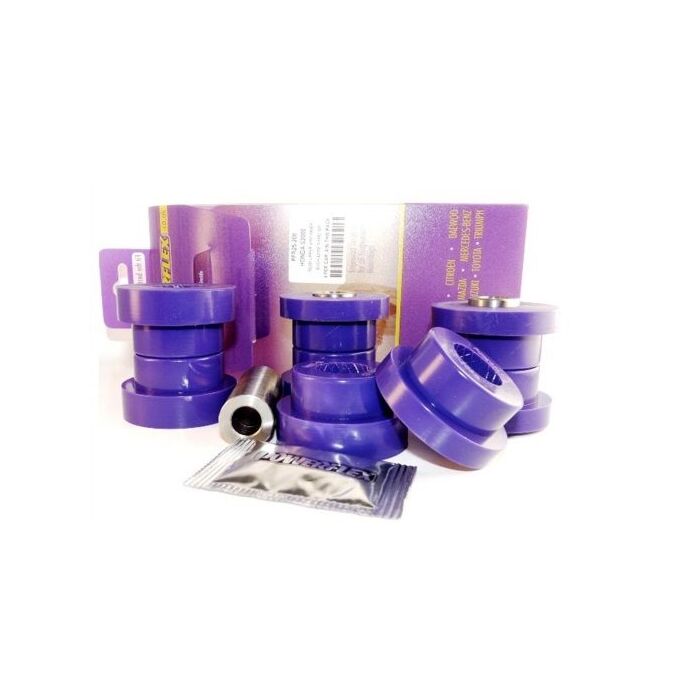 PowerfleX PU rubber kit Draagarm achterzijde boven (S2000 04-09)