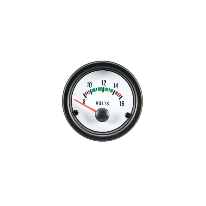 H-Gear Classic Stijl Voltmeter 52mm (universeel) | HG-PI-48986 A4H-TECH.COM