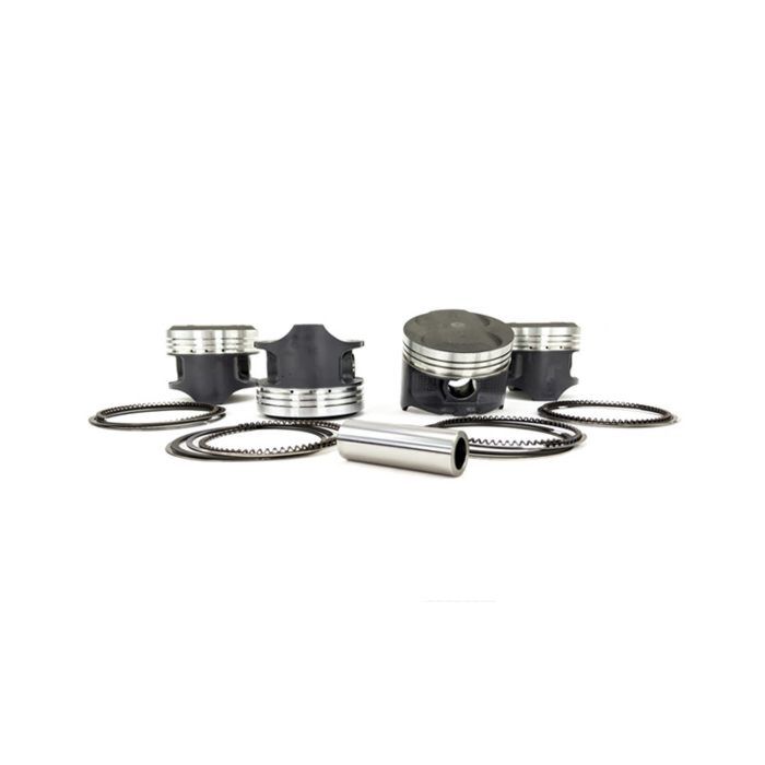 Nippon Racing Japan pistons + piston rings 4-piece P2P (Honda D16Y engine) | PS-PRC-XMM | A4H-TECH / ALL4HONDA.COM
