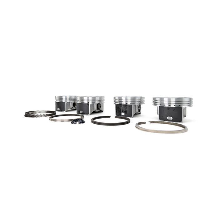 Nippon Racing Japan pistons + piston rings 4-piece full floating RBB (Honda K24A engines) | PS-RBB-FL-REP-X | A4H-TECH / ALL4HONDA.COM