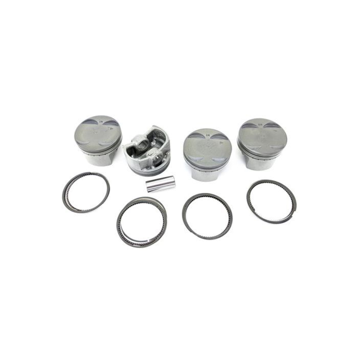 Nippon Racing Japan lage compressie turbo zuigers + zuigerveren 4-delig (Honda K20A/K20Z/K24 motoren) | PS-TBOKSER-XMM | A4H-TECH / ALL4HONDA.COM
