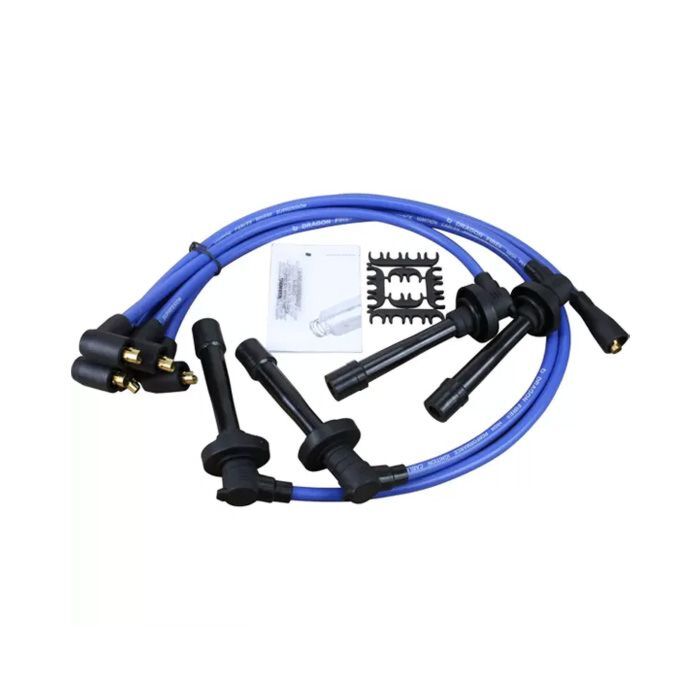 Dragon Fire Performance spark plug wire set blue (Honda Civic/CRX/Del Sol/Integra) | PWTD-DF-BL | A4H-TECH / ALL4HONDA.COM
