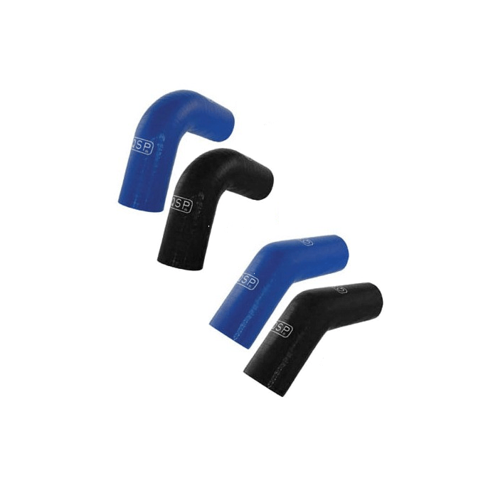 QSP silicone hose 45 degrees (universal) | QSP-QHE-45-X-X | A4H-TECH.COM