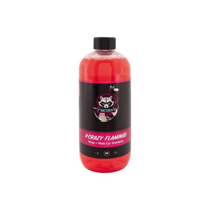 Racoon Crazy Flamingo auto shampoo folien + matt (universal) | RN-CRAFLA-X | A4H-TECH / ALL4HONDA.COM