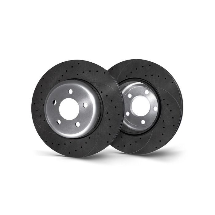 Rotinger Graphite Line geboorde / gegroefde high performance remschijven voorzijde 300mm (Honda Civic 01-06 Type R/Civic 07-12 Type R) | RT-20315HP-GL-T5 | A4H-TECH / ALL4HONDA.COM