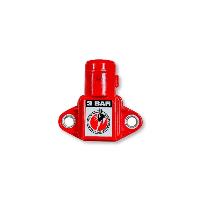 SpeedFactory 3 Bar MAP sensor rood (Honda Accord/Civic/CR-V/CRX/Del Sol/HR-V/Integra/Prelude/S2000) | SF-01-013 | A4H-TECH