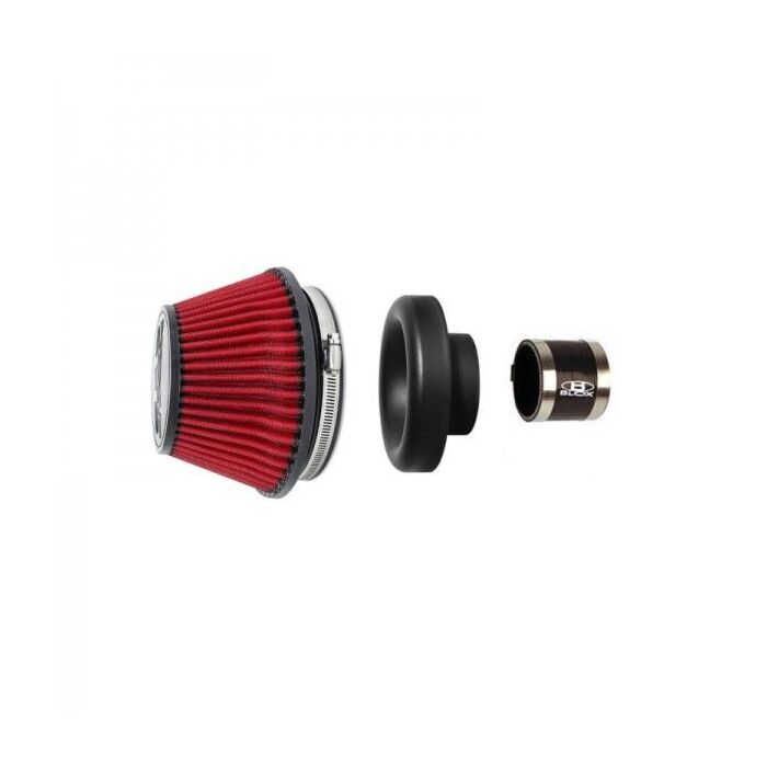 BLOX Racing luchtfilter Kit (Filter/velocity stack/rubber/klemmen) (Universeel) | BXIM-0032X | A4H-TECH.COM