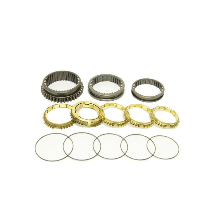 Synchrotech brass Synchro Sleeve set 1-5 (Honda B-series engines) | SO-SYN101B | A4H-TECH