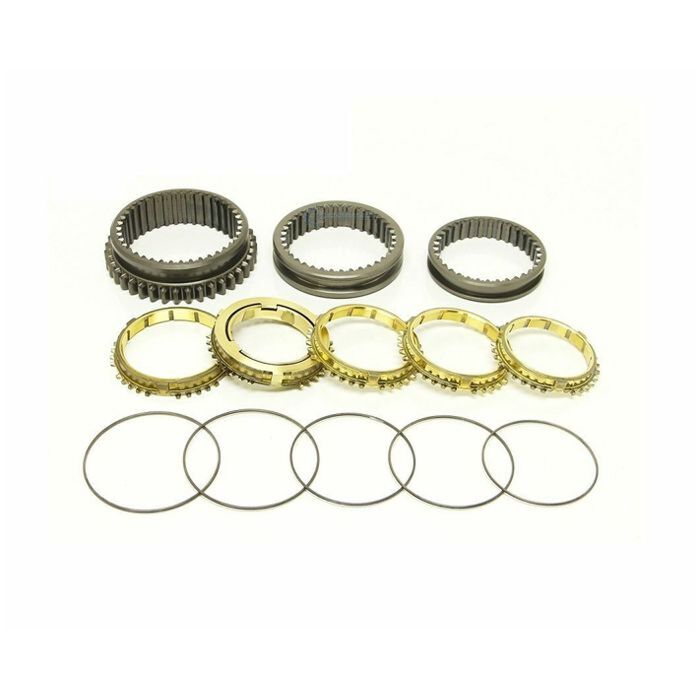 Synchrotech brass synchro and sleeve set 1-5 (Honda Accord/CR-V) | SO-SYN109EB | A4H-TECH
