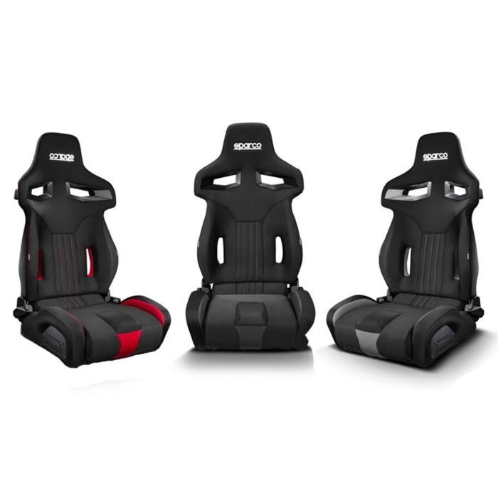 Sparco Verstelbare kuipstoel R333 (universeel) | 009011X | A4H-TECH / ALL4HONDA.COM
