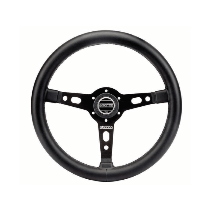 Sparco Targa (350mm) stuur leer zwart (Universeel) | SP-015TARGA350PL |