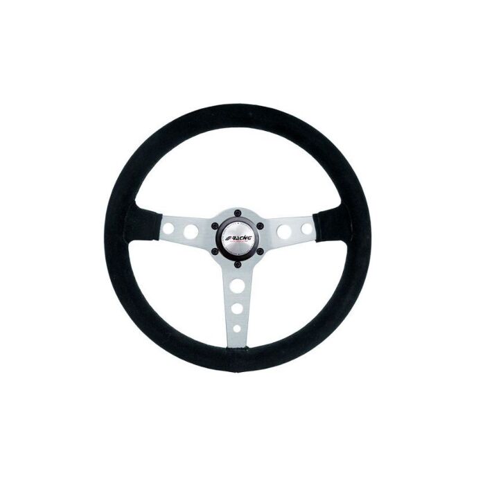Simoni Racing (380MM) Defender steering wheel leather black (universal) | SR-DEFP | A4H-TECH.COM