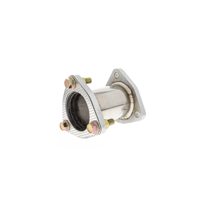 SRS 3-Bouts 10 cm Uitlaat adapter (universeel) | SRS-AD-10CM-T | A4H-TECH / ALL4HONDA.COM