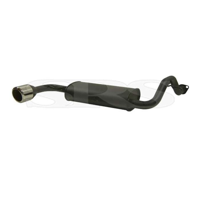 SRS Einddemper Single Staal (Civic/CRX 88-91) | SRS-AXBS-CV88S-S