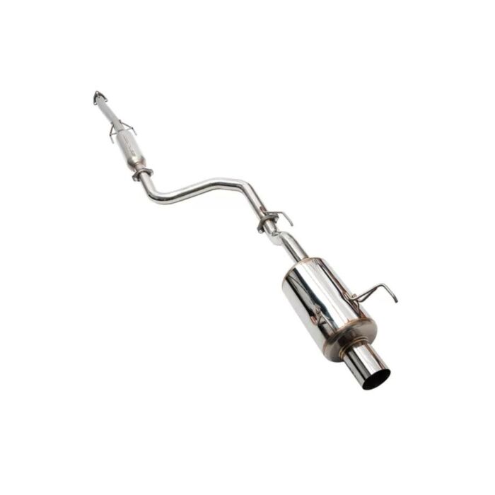 SRS exhaust system R60 stainless steel incl. TUV (Civic 92-95 3drs) | SRS-CBS-CV923D-R60 | A4H-TECH.COM