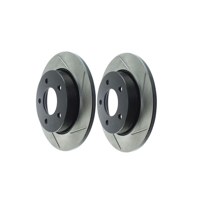 STOPTECH grooved brake discs rear (S2000 99-09) | 126.40050 | A4H-TECH / ALL4HONDA.COM