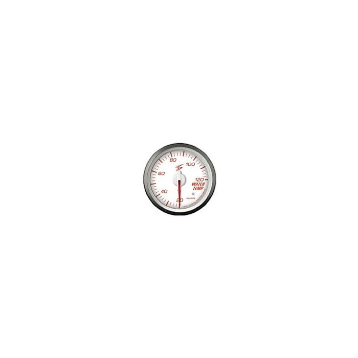 STRI DSD serie Watertemp. gauge Club Sport white/amber LED 52mm (universal) | STRI-CS5202W | A4H-TECH.COM